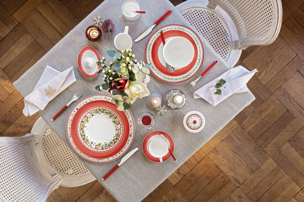 Winter Bakery Delight underplåt, röd/flerfärgad Villeroy & Boch-1486122680