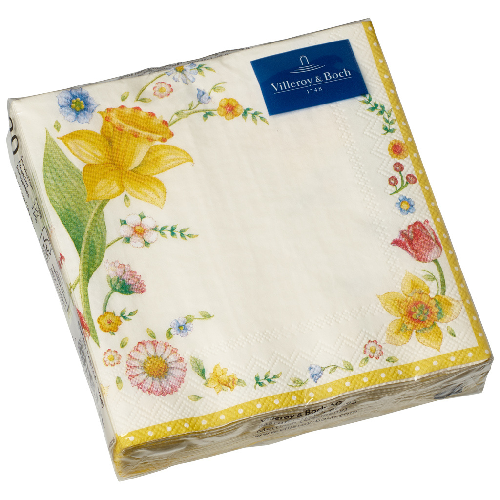Påsktillbehör Cocktailservett Påskblommor, Villeroy&Boch,3590720027