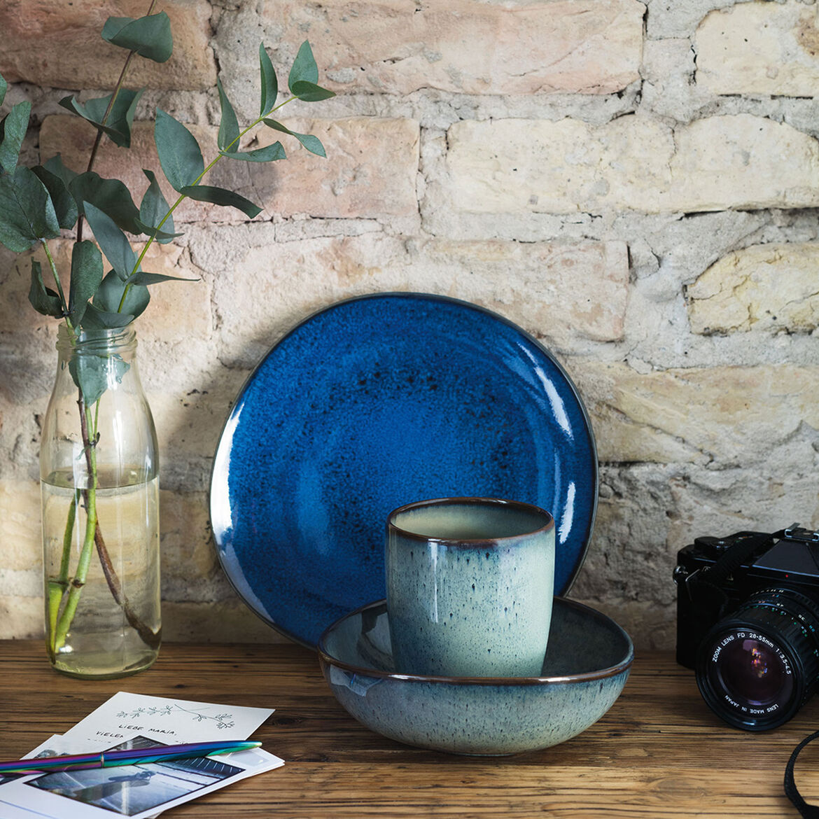 Lave Bleu Frukosttallrik, 23 cm, Villeroy&Boch-373488