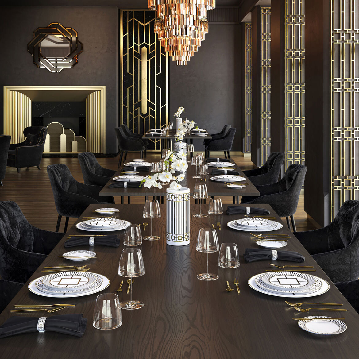 MetroChic Frukosttallrik 2, 22 cm, Villeroy&Boch-376090