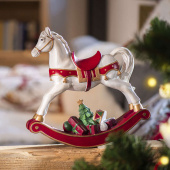 Villeroy&Boch Winter Collage-tillbehör: Gung-häst XL, harts, handmålad, 3593910004 Villeroy&Boch Winter Collage-tillbehör: Gung-häst XL, harts, handmålad, 3593910004