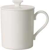 Metro Chic Blanc mugg med lock, Villeroy & Boch- 1044824855 Metro Chic Blanc mugg med lock, Villeroy & Boch- 1044824855