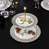 MetroChic, premium porslin tårtställ, med 2 våningar, Villeroy & Boch- 1044837880 MetroChic, premium porslin tårtställ, med 2 våningar, Villeroy & Boch- 1044837880