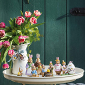 Bunny Tales prydnadsägg Max, blå blommor, 7 cm, Villeroy&Boch-1486626876 Bunny Tales prydnadsägg Max, blå blommor, 7 cm, Villeroy&Boch-1486626876