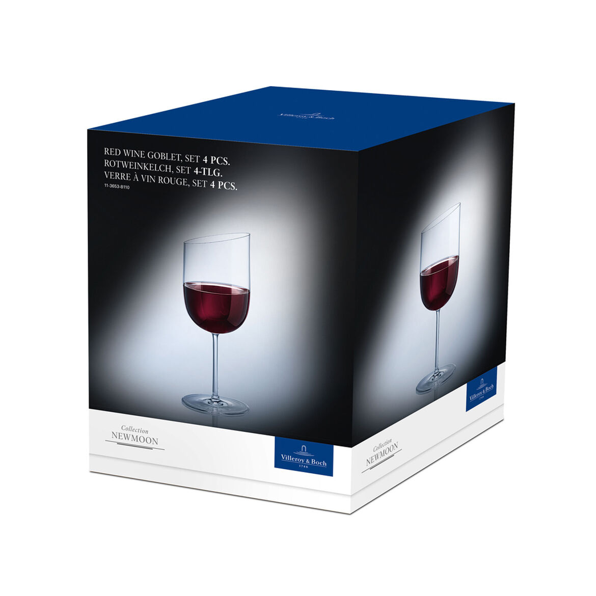 NewMoon Rödvinsglas 405 ml, 4-Pack, Villeroy&Boch-390676