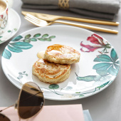 Avarua dessert/frukosttallrik, 22 cm, vit/flerfärgad, 1046552640 Avarua dessert/frukosttallrik, 22 cm, vit/flerfärgad, 1046552640