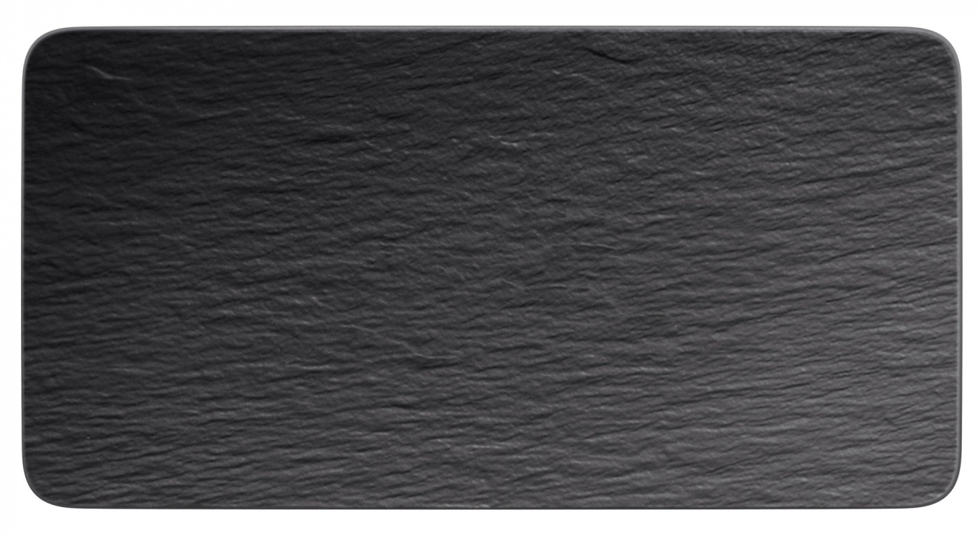 Manufacture Rock Serveringstallrik, Svart 35x18 cm- 394155