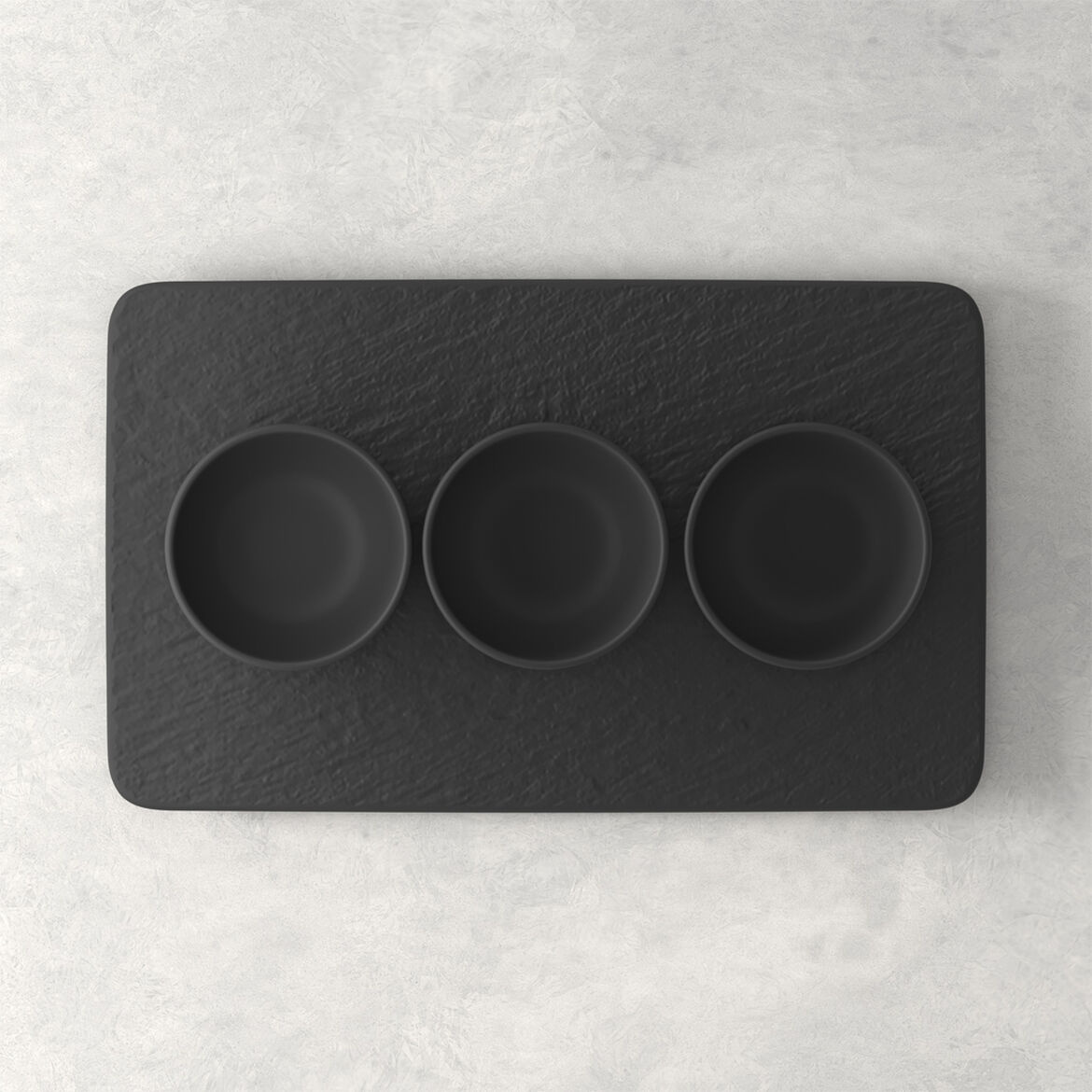 Manufacture Rock Skål Set Svart, Villeroy&Boch - 395060