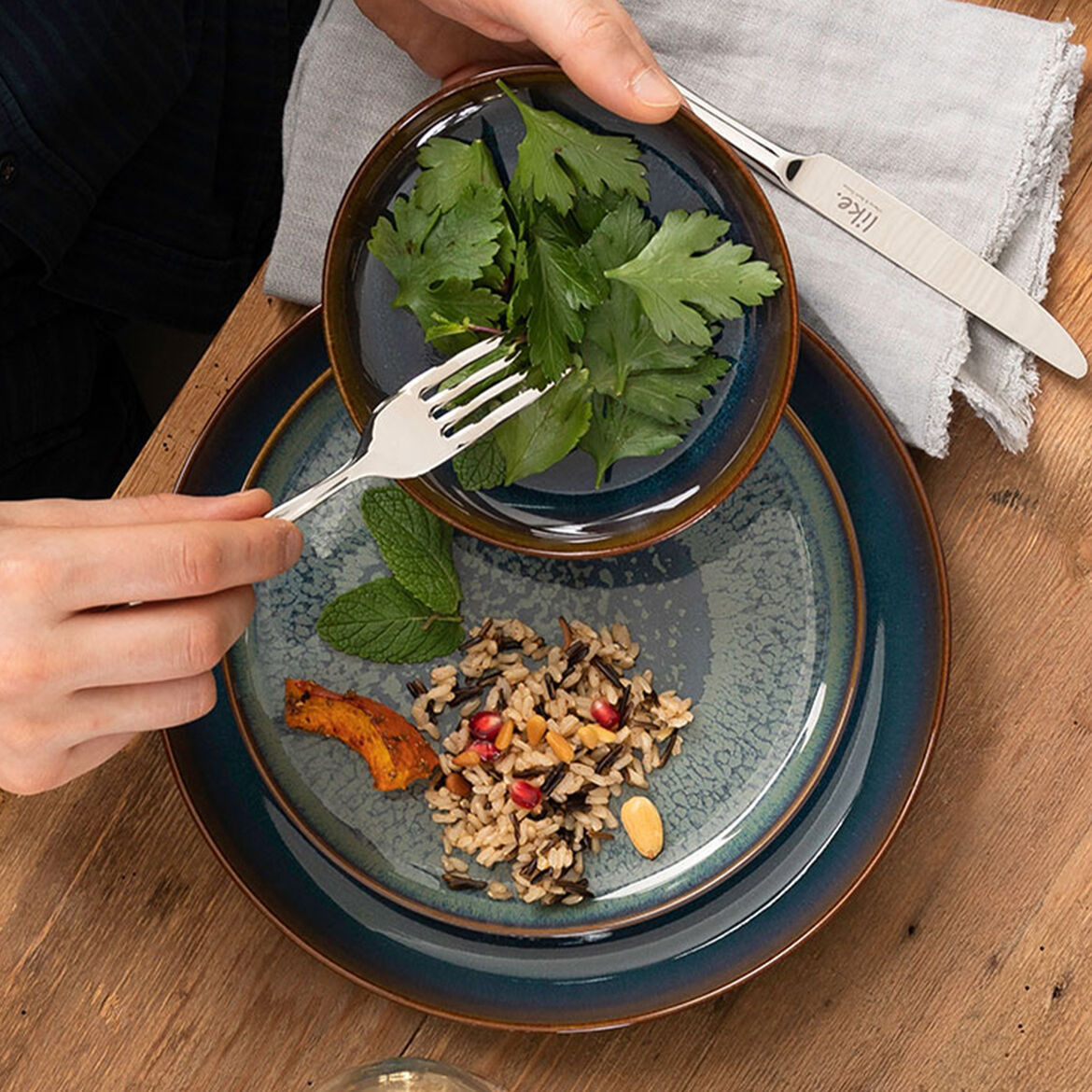 Crafted Breeze Tallrik 21 cm-397040