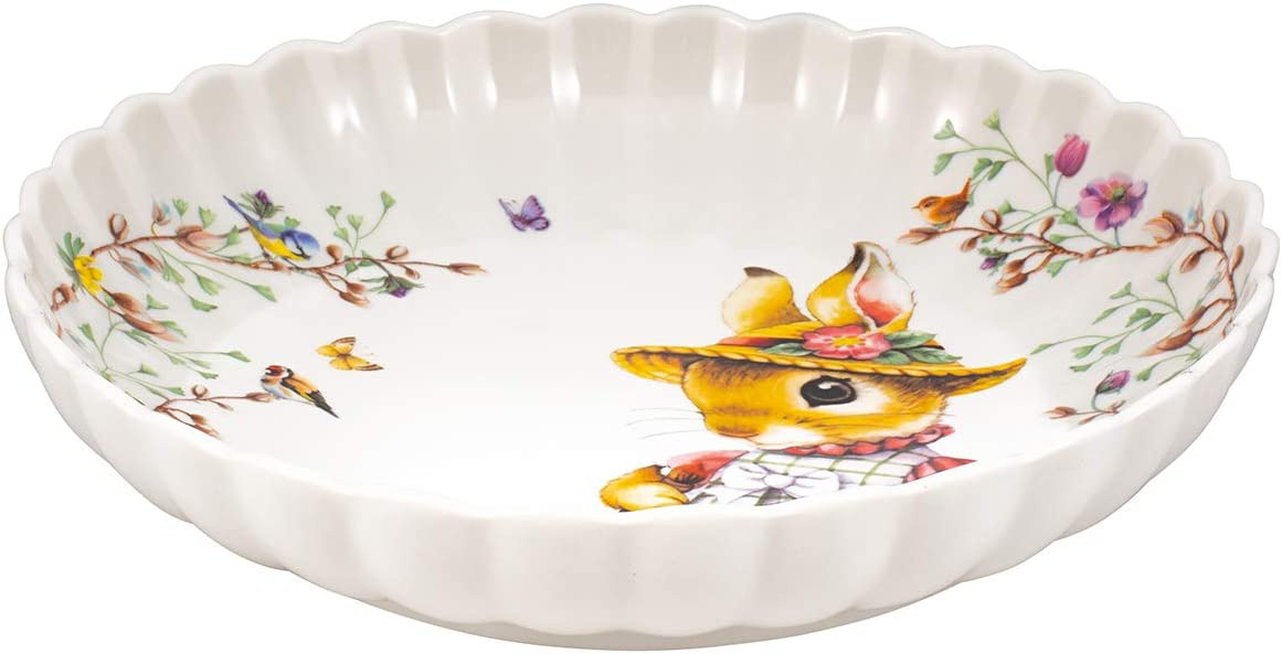 Mellanstor skål, Spring Fantasy med kaninmotiv Anna, 23.5 cm, Villeroy&Boch-1486443828