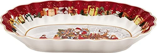 Toy's Fantasy Santa Kids Uppläggningsfat oval 29x19 cm- 410916