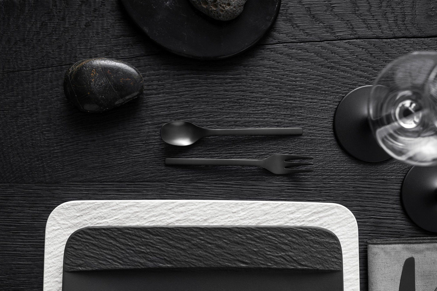 Manufacture Rock Bestickset 16-pack, Villeroy&Boch-411944