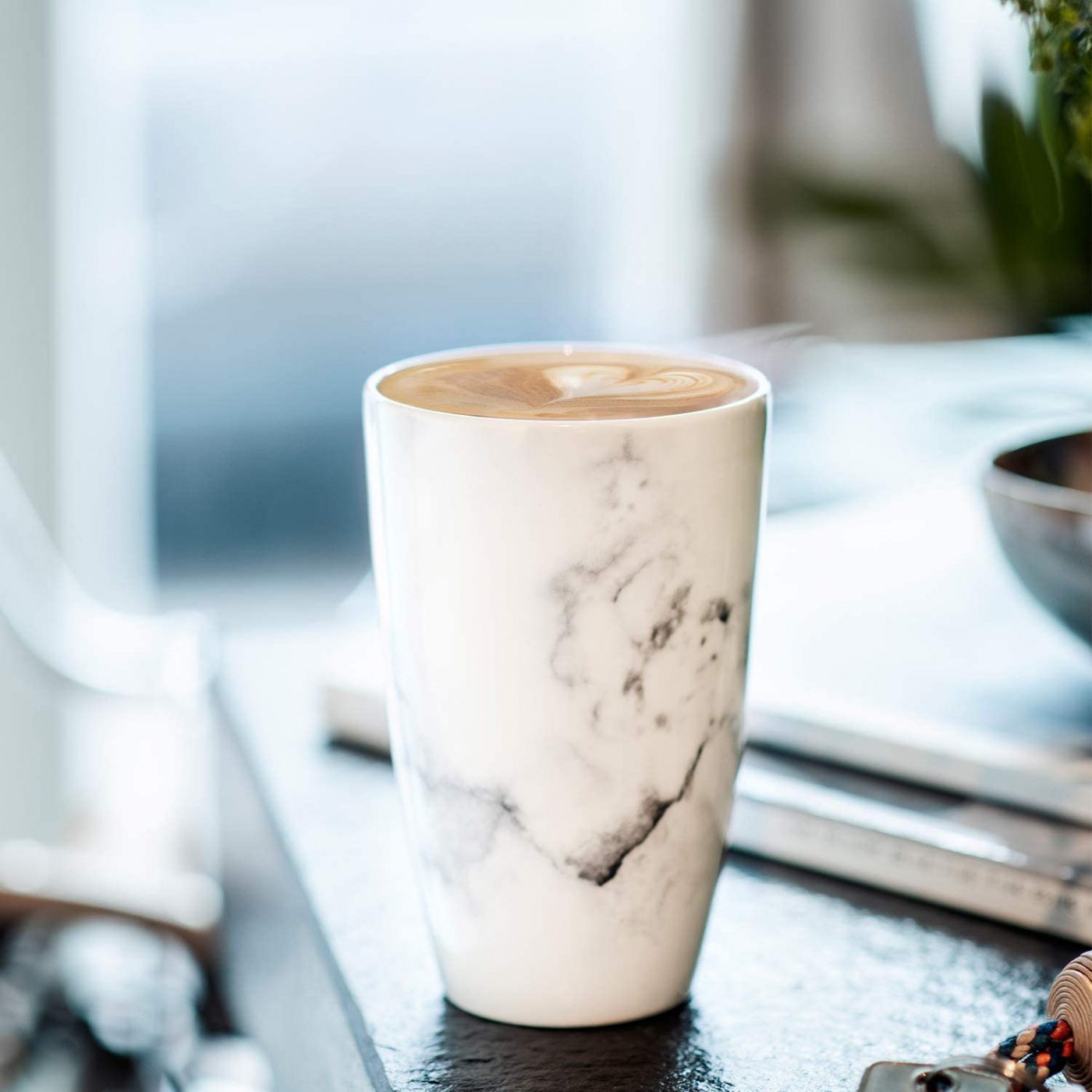 Villeroy & Boch Coffee to Go mugg, Marmor -GK 0,35 l, 1048689360