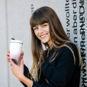 Coffee To Go Mugg Puder -GK, 350 ml, Villeroy and Boch - 1048689353 Coffee To Go Mugg Puder -GK, 350 ml, Villeroy and Boch - 1048689353