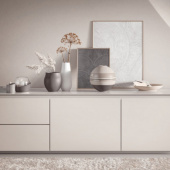 Villeroy and Boch Tillverkar collier taupe vas Perle stor - 417045 Villeroy and Boch Tillverkar collier taupe vas Perle stor - 417045