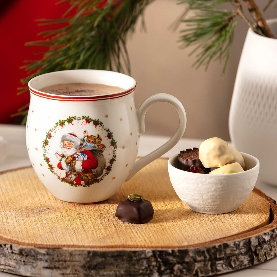 Toy's delight mugg, tomte och ängel - Villeroy&Boch-1485859651