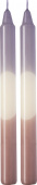 Like Home, Taper candle dip dye lavendel, druva, 2st, 1953037894 Like Home, Taper candle dip dye lavendel, druva, 2st, 1953037894