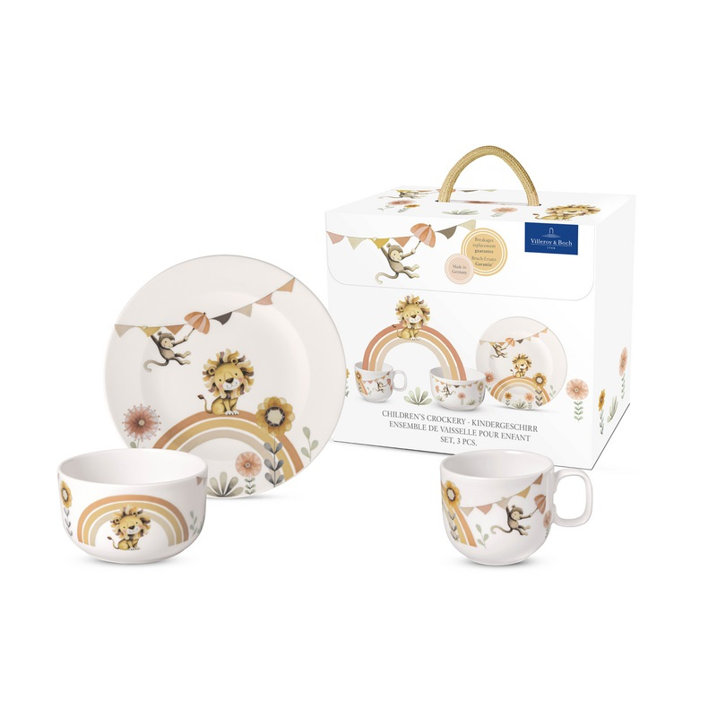Roar like a Lion Barnporslin set 3 st. Villeroy och Boch - 1486738427