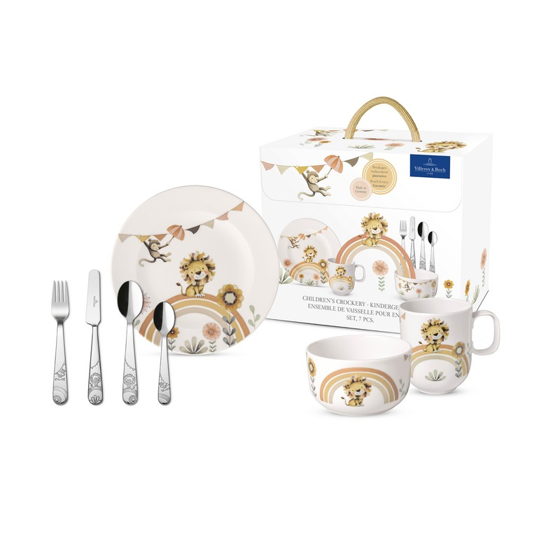 Roar like a Lion Barnporslin set 7 st. Villeroy och Boch - 1486738435