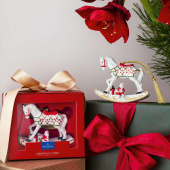 Villeroy och Boch Christmas Classics Gunghästprydnad, 1486754341 Villeroy och Boch Christmas Classics Gunghästprydnad, 1486754341