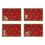 Villeroy&Boch Toy's Delight Anniversary Set – Gobelängunderlägg, 4 st., 480 x 320 x 2 mm, 1485856119 Villeroy&Boch Toy's Delight Anniversary Set – Gobelängunderlägg, 4 st., 480 x 320 x 2 mm, 1485856119