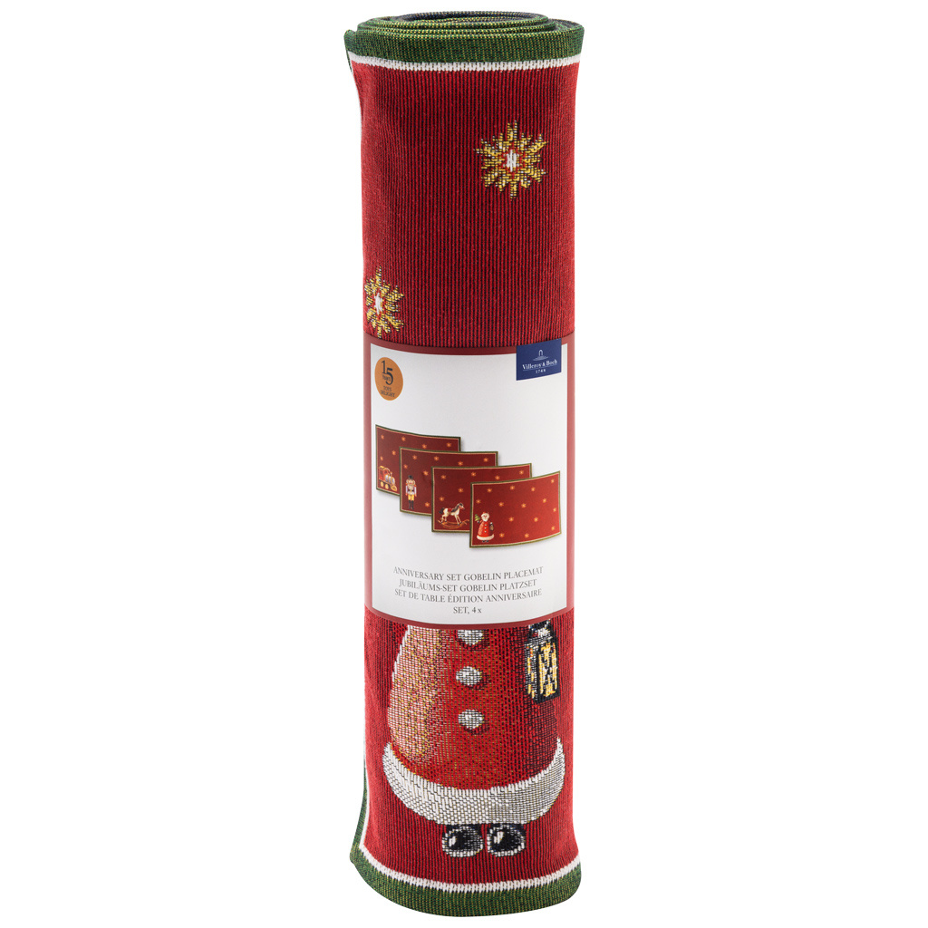 Villeroy&Boch Toy's Delight Anniversary Set – Gobelängunderlägg, 4 st., 480 x 320 x 2 mm, 1485856119