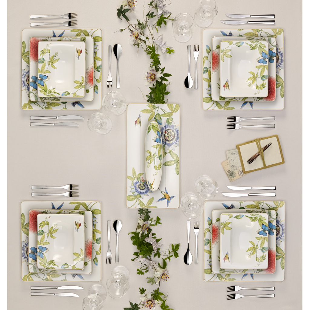 Villeroy&Boch Amazonia Gourmet tallrik 309 mm, premium benporslin, flerfärgad, 1035142681