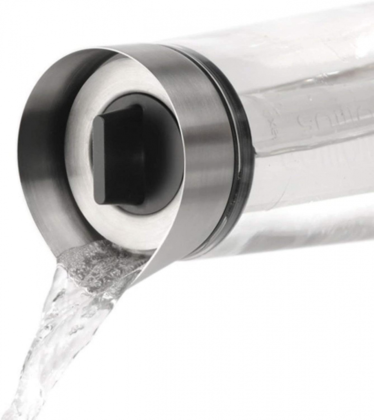 Blomus Acqua Cool vattenkaraff 1,2 liter med hällpip i rostfritt stål och kylpinne, 63478