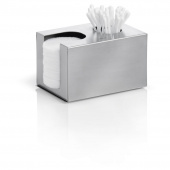 Blomus Nexio Dispenser för bomullsknoppar + pads, matt - 68691 Blomus Nexio Dispenser för bomullsknoppar + pads, matt - 68691