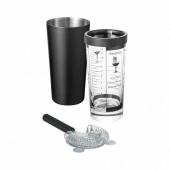 Blomus Lounge Boston Shaker Set Svart, 64291 Blomus Lounge Boston Shaker Set Svart, 64291