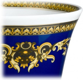 Versace by Rosenthal Medusa blå 18 cm vas-14091-409620 Versace by Rosenthal Medusa blå 18 cm vas-14091-409620