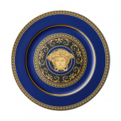 Versace Medusa Blue service tallrik 30 cm, 300383 Versace Medusa Blue service tallrik 30 cm, 300383