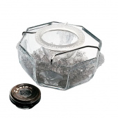 Versace Medusa Lumiere Kaviarskål med insats 3 st., 20665-110835-45365 Versace Medusa Lumiere Kaviarskål med insats 3 st., 20665-110835-45365
