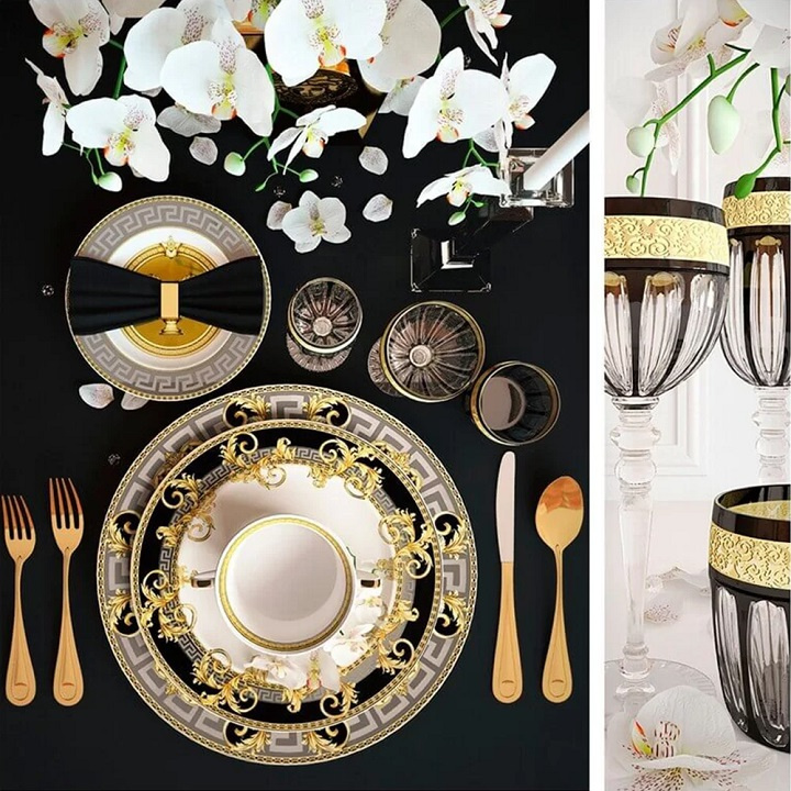 Versace Prestige Gala Middagstallrik 27 cm-19325-10227