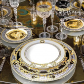 Versace Prestige Gala Djup Tallrik 22 cm-19325-10322 Versace Prestige Gala Djup Tallrik 22 cm-19325-10322