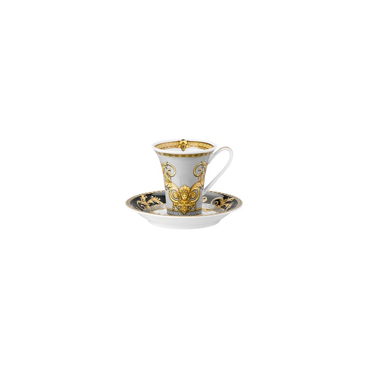 Versace Prestige Gala espressokopp med fat - 352542