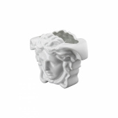 Versace Medusa Grande Vas 15 cm, Vit-14493-800001 Versace Medusa Grande Vas 15 cm, Vit-14493-800001
