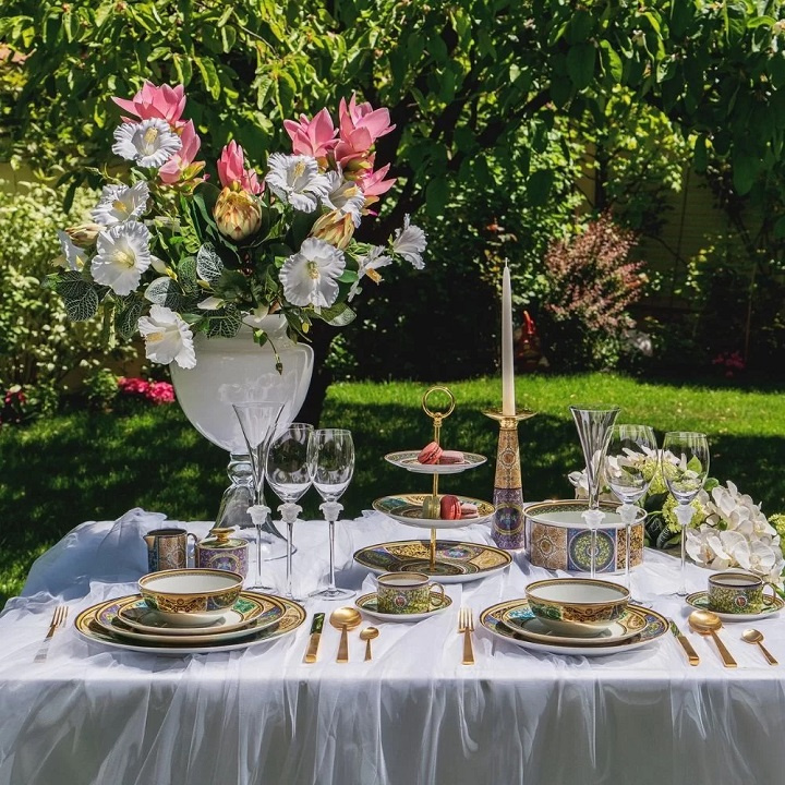 Versace Barocco Mosaik presentations tallrik 33 cm, 19335-10263