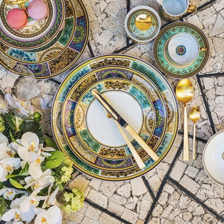 Versace Barocco Mosaik presentations tallrik 33 cm, 19335-10263