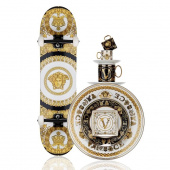 Versace Virtus Gala espressokopp med svart fat, 19335-14715 Versace Virtus Gala espressokopp med svart fat, 19335-14715