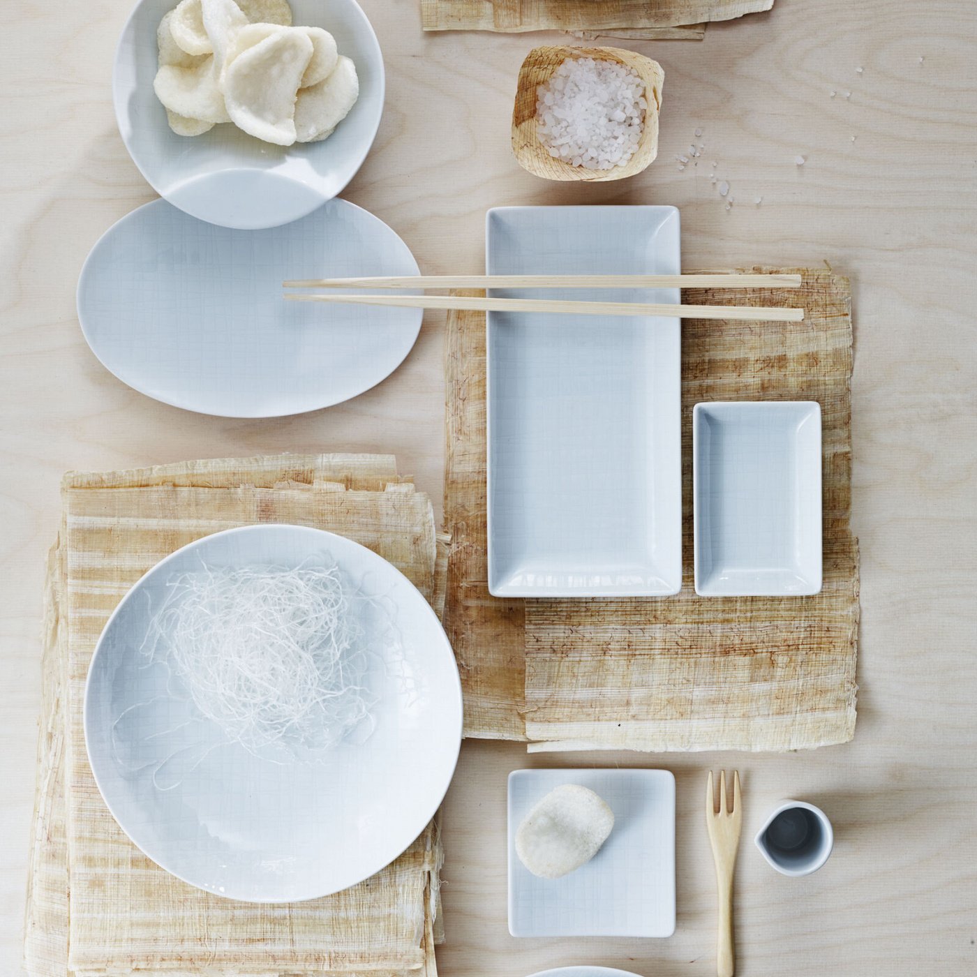 Rosenthal Mesh weiss Skål 20x10 cm - 496511