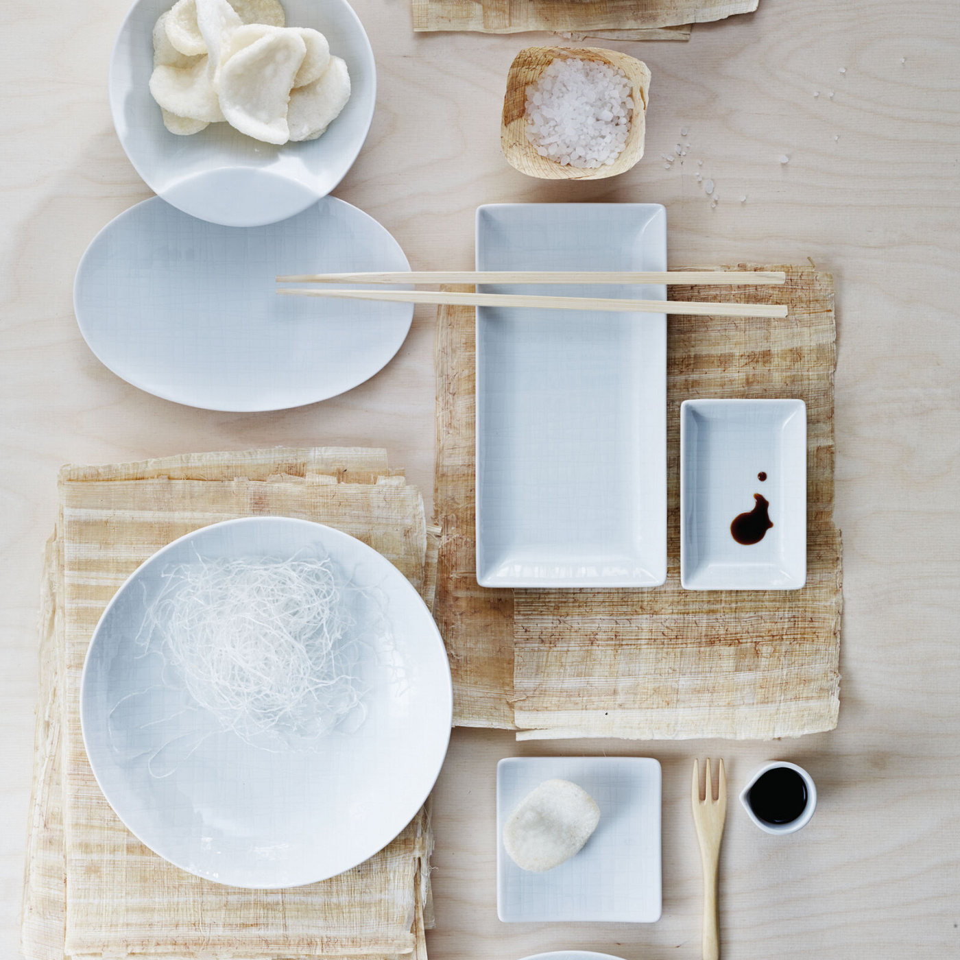 Rosenthal Mesh weiss Skål 20x10 cm - 496511