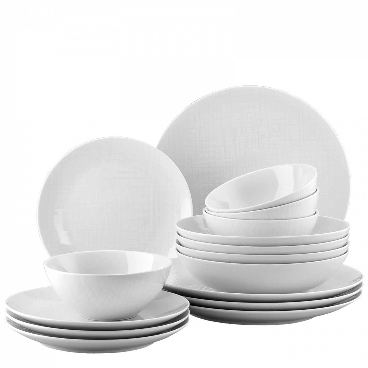 Rosenthal Mesh weiss set 16 pcs-28370