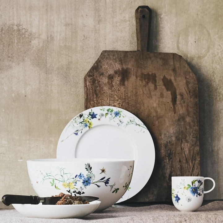 Rosenthal Brillance Fleurs des Alpes tallrik 28 cm - 531175