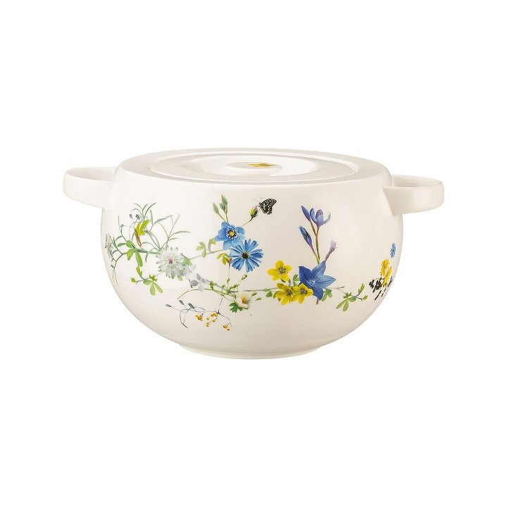 Rosenthal Brillance Fleurs des Alpes Täckt grönsaksskål - 531366