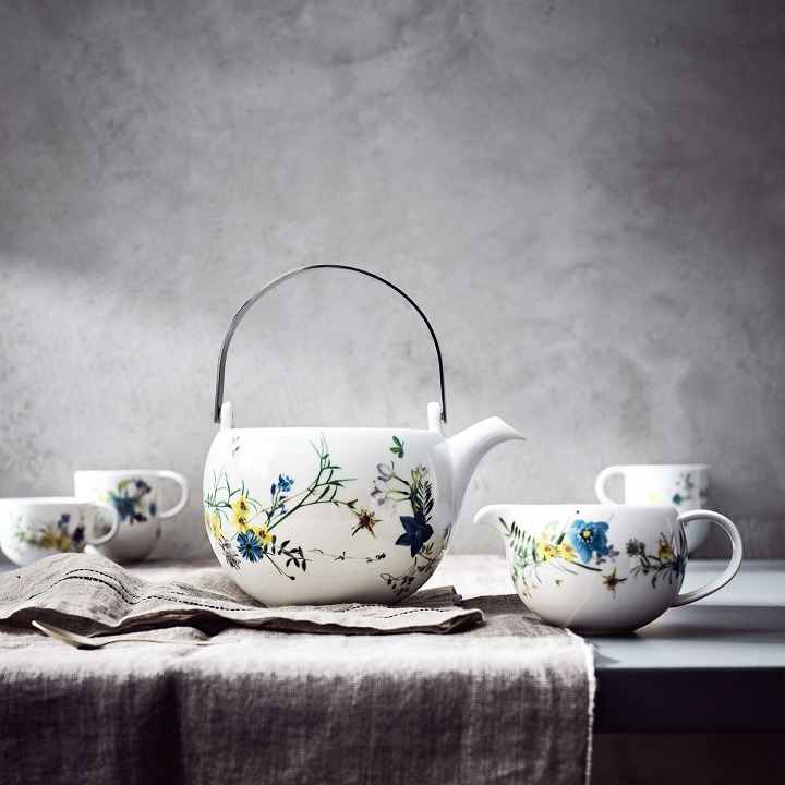 Rosenthal Brillance Fleurs des Alpes Tekanna, 3 delar, 531694