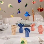 Rosenthal Asym vas 9 cm, Porslin, midnatt, 574110 Rosenthal Asym vas 9 cm, Porslin, midnatt, 574110