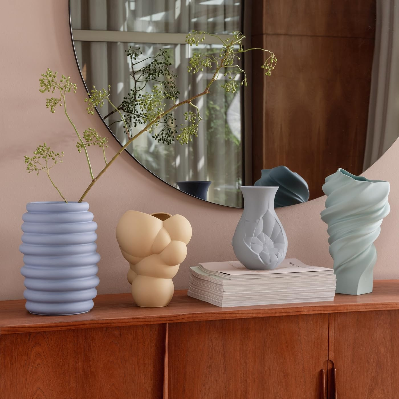 Rosenthal Squall Mint - Ø 8,8 cm - h 14,9 cm, Porslin mint, 589633