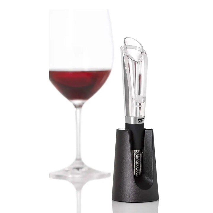 AdHoc Vinluftare med hällpip 5x17,5 cm Svart, VA10