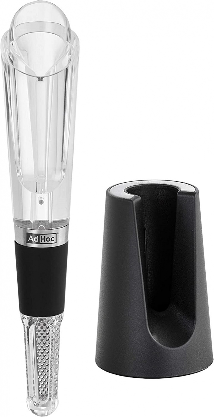 AdHoc Vinluftare med hällpip 5x17,5 cm Svart, VA10